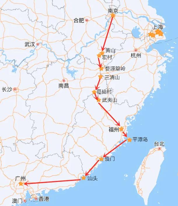 自驾线路推荐
