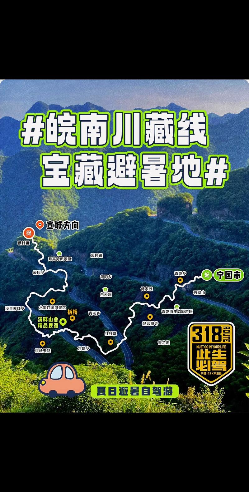 皖南川藏线自驾游路线及攻略介绍2022