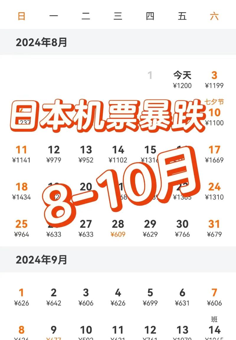 春节期间去日本的飞机票是多少?