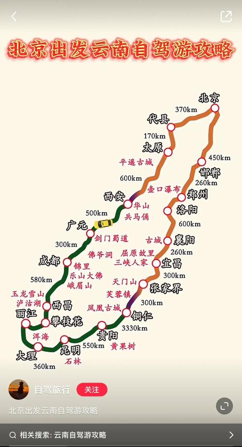 云南滇西北自驾游最佳路线_十一北京自驾游最佳路线