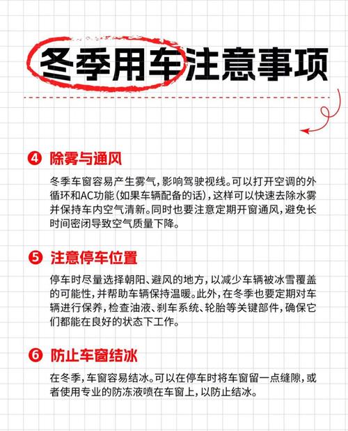 冬季自驾游的特别贴士