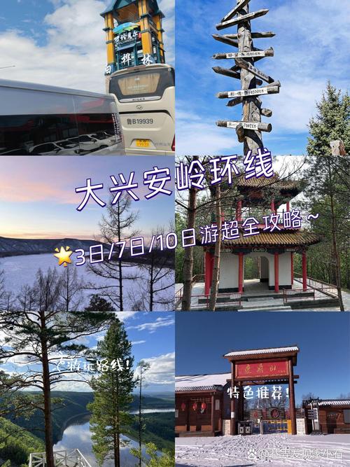 ...打算自驾去大兴安岭,在哈尔滨机场租车,求自驾游攻略,嘎仙洞也安排...