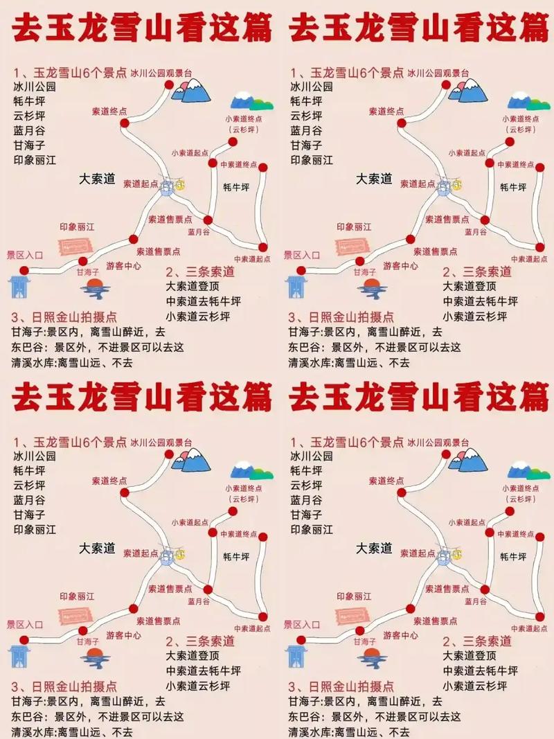 玉龙雪山开车攻略_玉龙雪山自驾能开到哪