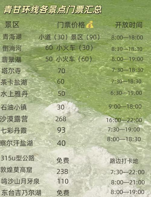 青海旅游最佳季节时间