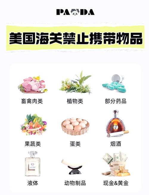 出国不可以带哪些食品过境