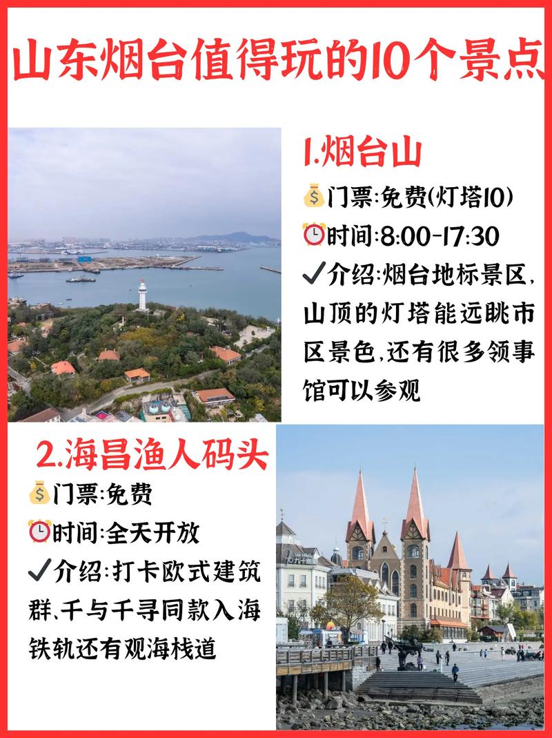烟台旅游景点排名前十