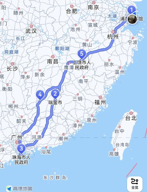 从武汉到珠海的自驾游路线及攻略