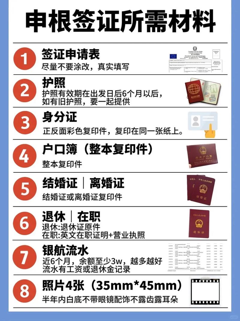 中国旅游签证办理需要哪些申请材料